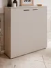 Schuhschrank "Logu" in Samt 100 x 110 cm, aufklappbar für Produktbild-Vorschau 7