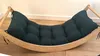 Dekokissen für Kinderwippe Velour dunkelgrün 120 x 50 x 8 Produktbild-Vorschau 3