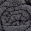 Manta suave para bebé, color: gris antracita, dimensiones: Vista previa de la imagen del producto 4