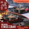 KESSER® Gusseisenpfanne | Gusseisen Grillpfanne Induktion Produktbild-Vorschau 3