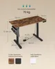 SONGMICS Höhenverstellbarer Schreibtisch elektrisch 120cm 4 Produktbild-Vorschau 8