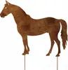 GARDEN HORSE DEKORATION Metall Großer Garten DEKORATION Produktbild-Vorschau 1