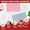 Silikon-Weihnachtsform, 2 Stück, 6 Motive, BPA-frei Productafbeelding-voorbeeld