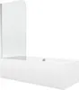 Mexen Cube Rechteckbadewanne 180 x 80 cm mit Verkleidung Produktbild-Vorschau 1