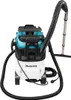 A Makita canister vacuum cleaner is shown from the back on a white background. Produktbild-Vorschau