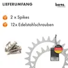 beos® Premium Stainless Steel Spikes dla Ecovacs – dla Podgląd zdjęcia produktu 3