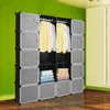 Jopassy Kleiderschrank Regal DIY Steckregal Garderobe Produktbild-Vorschau 6
