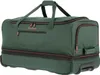 A green travel bag with wheels and handles. Anteprima dell’immagine prodotto
