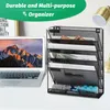 Zeitungsständer Zeitschriftenhalter Wand – 6-stufiger Produktbild-Vorschau 2