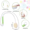 Rückenbürste mit Langem Stiel, Ergonomisch Duschbürste mit Produktbild-Vorschau 4