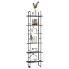 Lagerregal Grau 60x30x210 cm Holzwerkstoff Produktbild-Vorschau 7