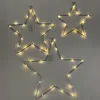 LED-STERN, Metallstern, Weihnachtsdeko SILBER Ø 25cm Produktbild-Vorschau 2