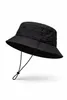 Kühlender Bucket Hat Uni Schwarz Produktbild-Vorschau 2
