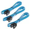 deleyCON 3x 50cm SATA III Kabel im Set S-ATA 3 Datenkabel - Produktbild-Vorschau 4