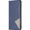 Mobigear Rhombus Slim iPhone 16 Pro Hülle Klapphülle - Blau Produktbild-Vorschau 2