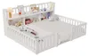 UnboxG Kinderbett Bodenbett 140x200 mit Rausfallschutz & Produktbild-Vorschau 11