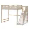 Flieks Etagenbett 140x200cm mit Stauraumtreppe, Kinderbett Produktbild-Vorschau 7