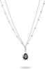 Thomas Sabo Halskette True Romance Schwarz Zirkon Silber Produktbild-Vorschau 5