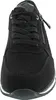 A close-up, front-facing view of a black sneaker. Náhled obrázku produktu