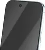 A close-up view of the top portion of a smartphone with a screen protector applied. Produktbild-Vorschau