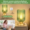 Lampa stołowa w stylu vintage na akumulator, zielona z Podgląd zdjęcia produktu 6