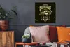 MuchoWow® Poster Mancave - Auto - Garage - Vintage 50x50 cm Produktbild-Vorschau 2