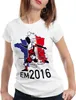 style3 EM 2016 Polen Fan Damen T-Shirt Frankreich alle Produktbild-Vorschau 1