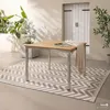 home24 Gartentisch - Teak Massiv / Edelstahl Produktbild-Vorschau 8