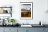 MuchoWow® Gerahmtes Poster Hirsche - Berge - Wasser - Produktbild-Vorschau 4