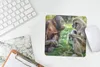 MuchoWow® Mauspad Mousepad Affen - Tiere - Familie 20x20 cm Produktbild-Vorschau 5