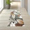 Tapis vert à motif de feuilles - moderne & facile Voir les images du produit 2