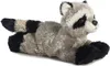 Aurora Mini Flopsies Rascal Raccoon Waschbär Grau 20 cm Produktbild-Vorschau 1
