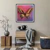 Gerahmtes Poster - Schwarzer Rahmen - Schmetterling bunt Produktbild-Vorschau 7
