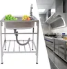 Dřez z nerezové oceli Kuchyňský dřez Vestavěný dřez Dřez Náhled obrázku produktu 2