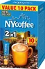 Caffè solubile istantaneo 2in1 2w1 Coffe NYcoffe 10 pezzi Anteprima dell’immagine prodotto 1