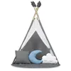 Nukido NK-406 Dětské teepee - šedé Náhled obrázku produktu 4