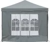 A grey party tent with three white windows. Produktbild-Vorschau