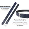 Ledergürtel  GERMANY, 3 cm breit, Gürtel für Damen und Produktbild-Vorschau 4