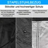 Strandkorb Abdeckung 210D Oxford Gartenmöbel Schutzhülle Produktbild-Vorschau 4