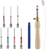 10stk Stanznadel Set, Verstellbares Stanz-Stickset mit 7 Produktbild-Vorschau 1