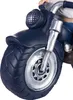 BRUBAKER Zahradní trpaslík na motorce černý - trpaslík Náhled obrázku produktu 4