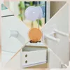 Collage of close-up shots of a white vanity table, showing a drawer, a handle, and a light fixture. Produktbild-Vorschau