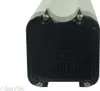 The bottom of a black and white e-bike battery pack is shown against a white background. Produktbild-Vorschau