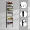KOMFOTTEU Wiszący organizer metalowy, Wisząca półka na Podgląd zdjęcia produktu 6