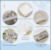 A collage of close-up images highlighting features of a children's slide. Náhled obrázku produktu