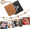 Echtes Leder RFID Kreditkartenetui Damen Herren Slim Wallet Produktbild-Vorschau 7