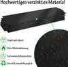 A stack of black metal sheets with a close-up inset showing water droplets on the surface, accompanied by feature icons and text. Náhled obrázku produktu