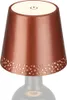 LED Akku-Flaschenlicht,kupfer-matt, LED-Modul/2,6W Produktbild-Vorschau 1