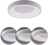 A main image of a ceiling lamp with three smaller circular images below showing different color variations of the lamp. Produktbild-Vorschau