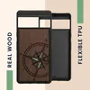 kwmobile Handyhülle für Google Pixel 7 Hülle Holz - Case Produktbild-Vorschau 4